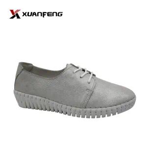 Popular Whoesale Comfortable Lady′s Leather Shoes