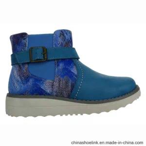 Fashion Colorful Girls Heeled Ankle Winter Boots