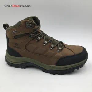 Wholesale Men′s Leather Outdoor Hiking Boots