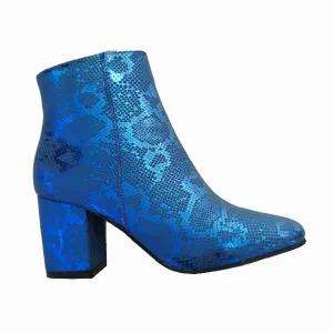 Colorful Woman′s Bling Bling High Heeled Winter Boots