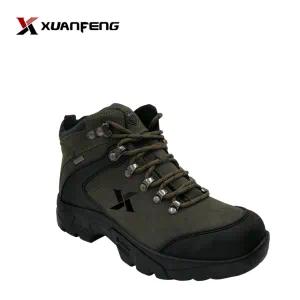 Popular High Quality Men′s Leather Trekking Boots