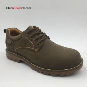 Wholesale High Quality Men′s Genuine Leather Outdoor Work Shoes