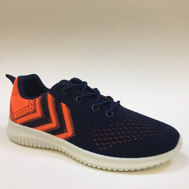 Cheap Wholesale Injection Shoes Fly Knitted Mesh Sports Shoes For Men