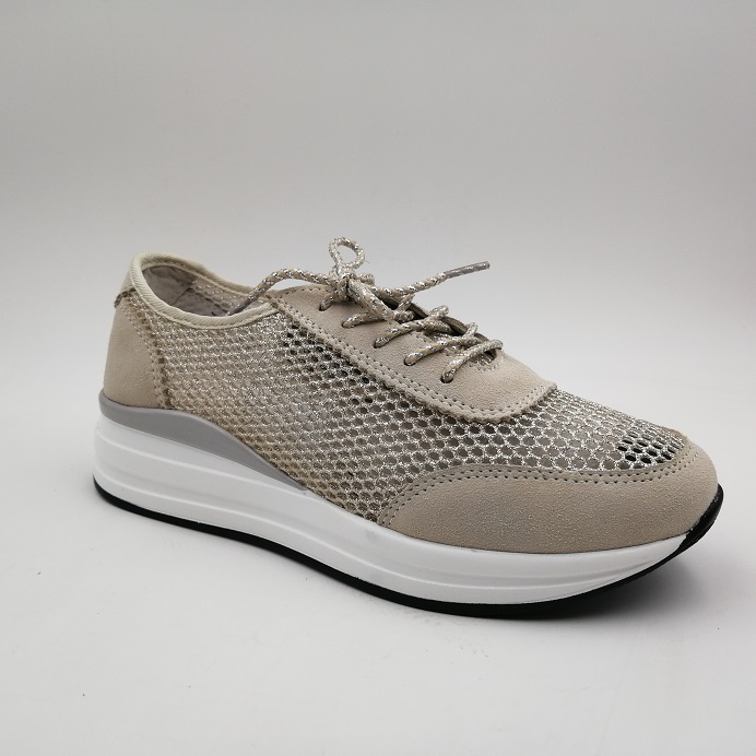 Leather Summer Shoes Fashion Comfortable Sneakers Women's Casual Sport Shoes