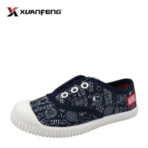Wholesale Kid′s Injection Canvas Shoes with Printing