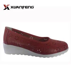 New Fashion Casual Leather Shoes with TPR Sole for Women