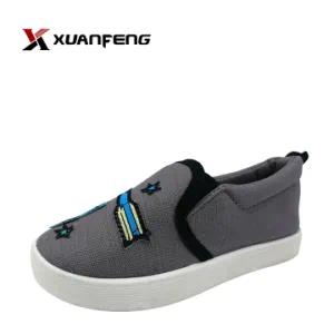 Wholesale Boy′s Injection Casual Canvas Shoes