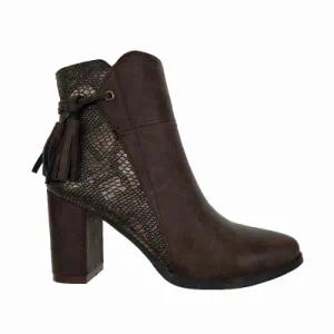 Fashion Ladies Heeled Ankle Winter Boots