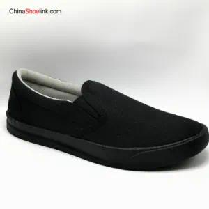 Wholesale Fashion Man Injection Slip On′s Canvas Shoes