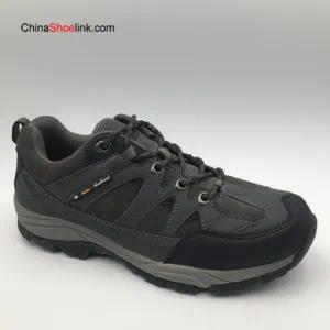 Wholesale Men′s Outdoor Leather Trekking Shoes