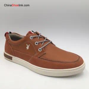 Wholesale Men′s Comfort Genuine Leather Leisure Shoes