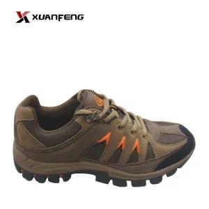 New Men′s Hiking Shoes Trekking Shoes Cow Suede Leather